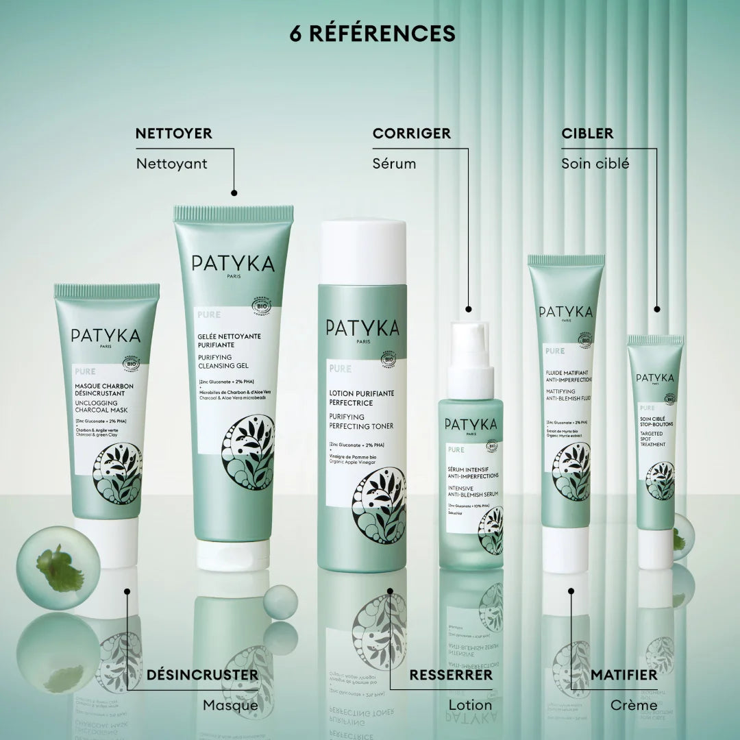 Patyka – Pure Gelée Nettoyante Purifiante – 150 ml.