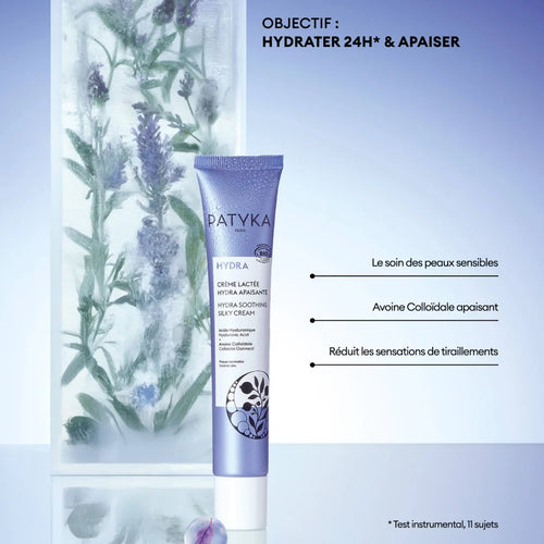 Patyka – Hydra Crème Lactée Hydra Apaisante – 40 ml.