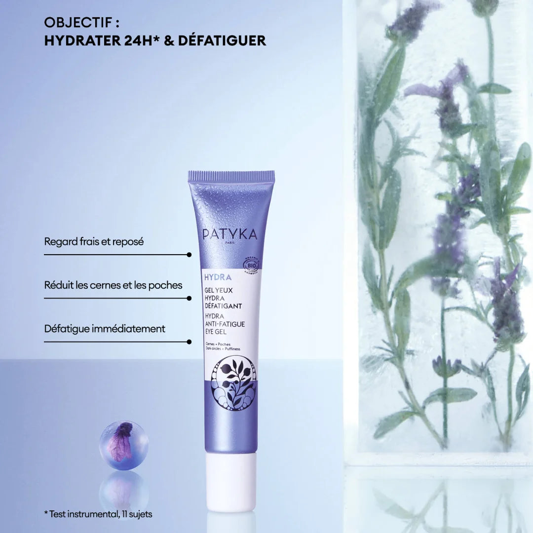 Patyka – Hydra Gel Contorno de Ojos Desfatigante – 15 ml.