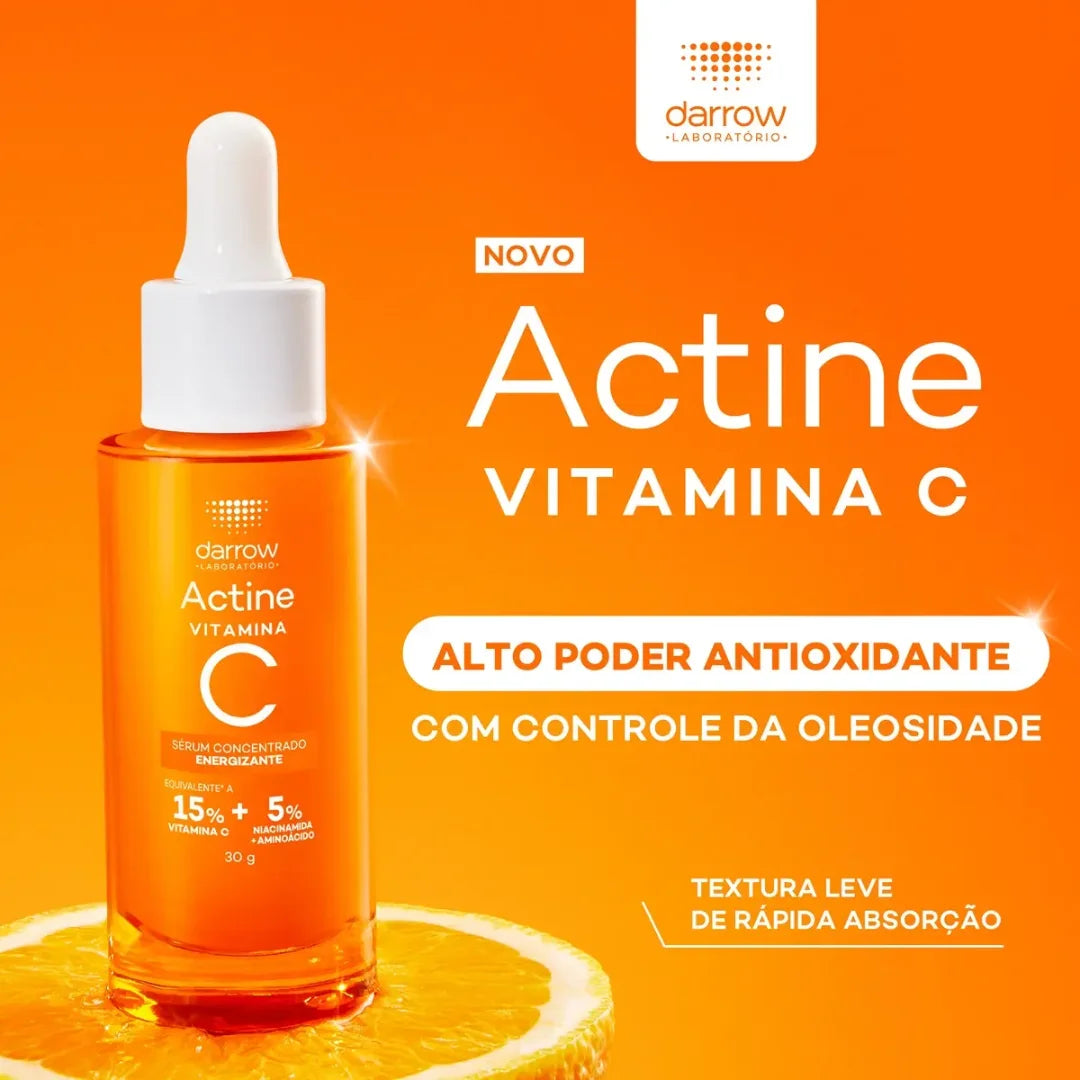 Darrow – Actine Vitamina C Sérum Concentrado Energizante – 30 g.