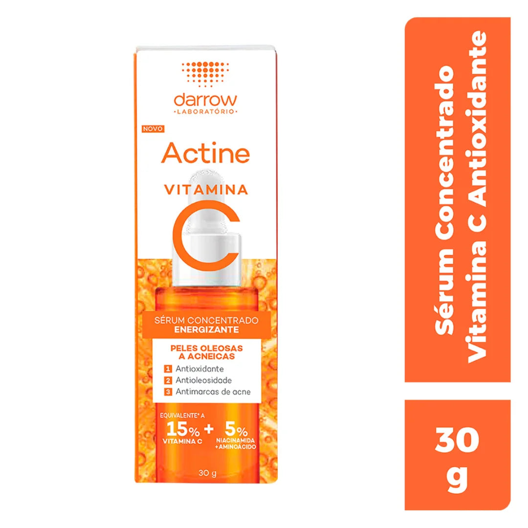 Darrow – Actine Vitamina C Sérum Concentrado Energizante – 30 g.