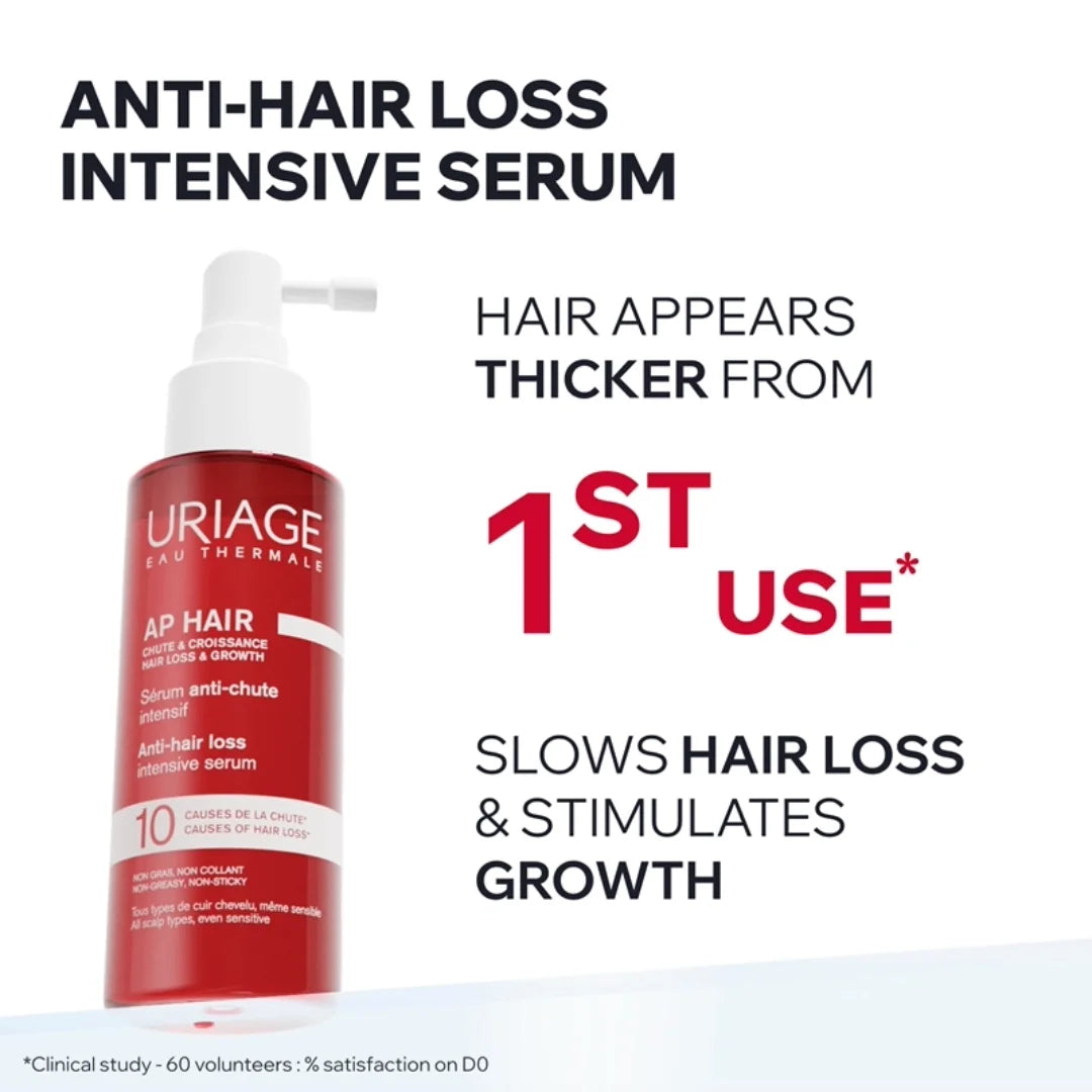 Uriage – AP Hair Sérum Intenso Anticaída – 100 ml.