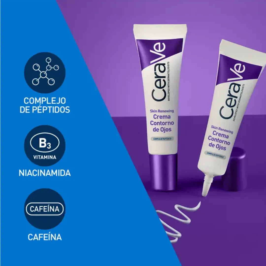 CeraVe – Skin Renewing Crema Contorno de Ojos – 14 ml.