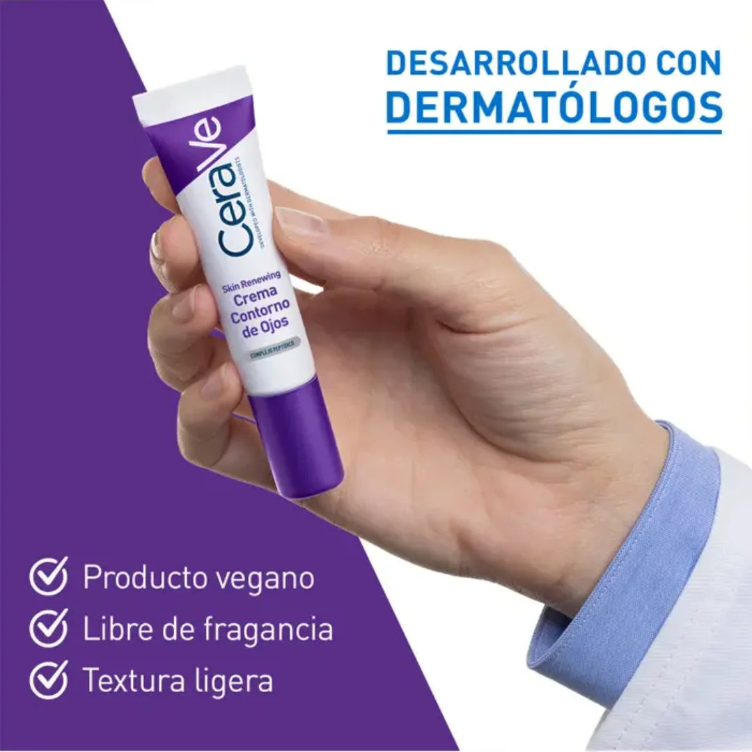 CeraVe – Skin Renewing Crema Contorno de Ojos – 14 ml.