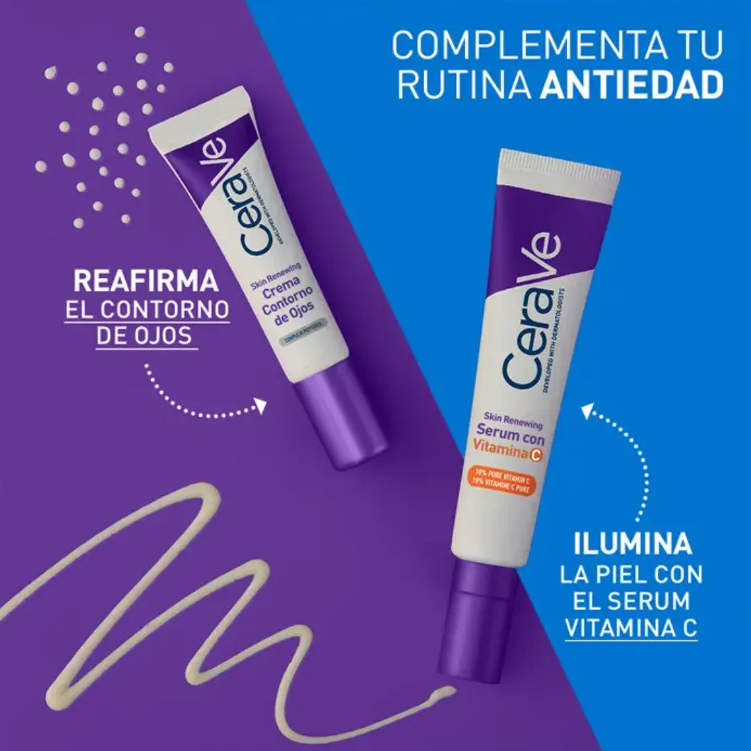 CeraVe – Skin Renewing Crema Contorno de Ojos – 14 ml.