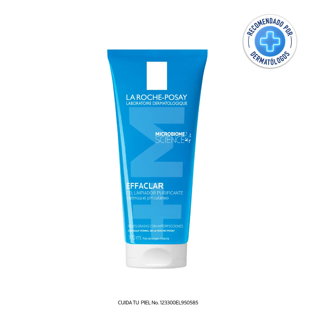La Roche Posay – Effaclar Gel Limpiador Purificante +M – 100 ml.