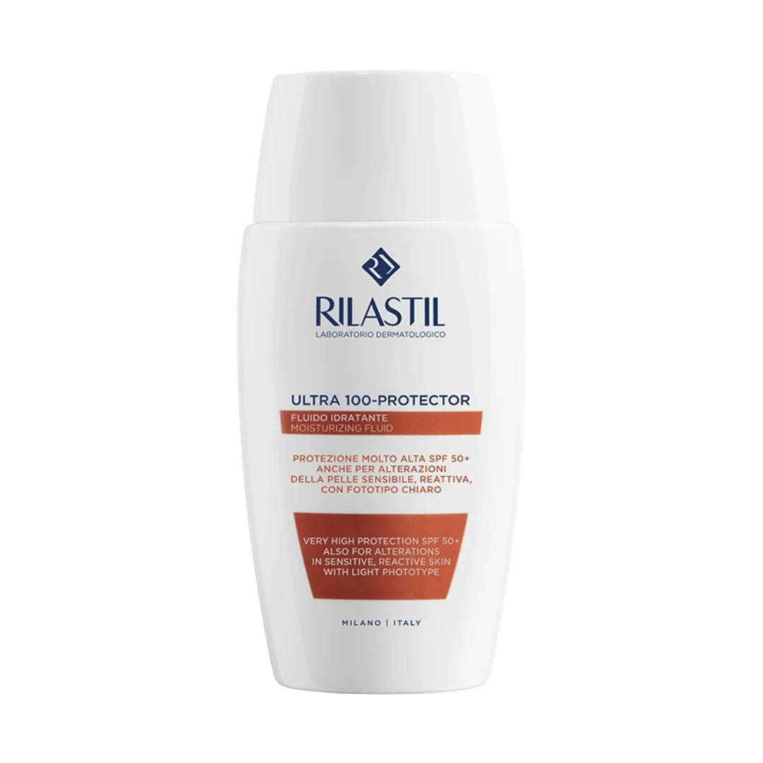 Rilastil – Ultra 100-Protector Fluido Hidratante SPF50+ – 50 ml.