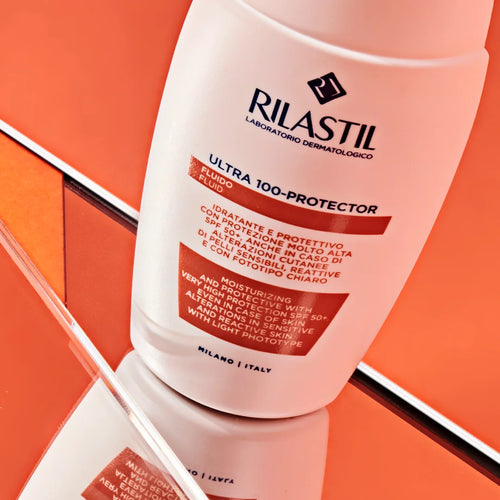 Rilastil – Ultra 100-Protector Fluido Hidratante SPF50+ – 50 ml.