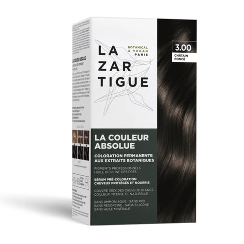 Lazartigue – La Couleur Absolue 3.00 Castaño Oscuro – 250 ml.