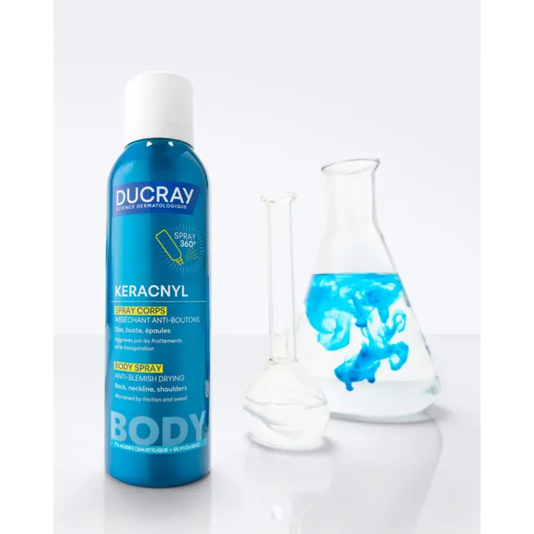 Ducray – Keracnyl Spray Corps – 150 ml.