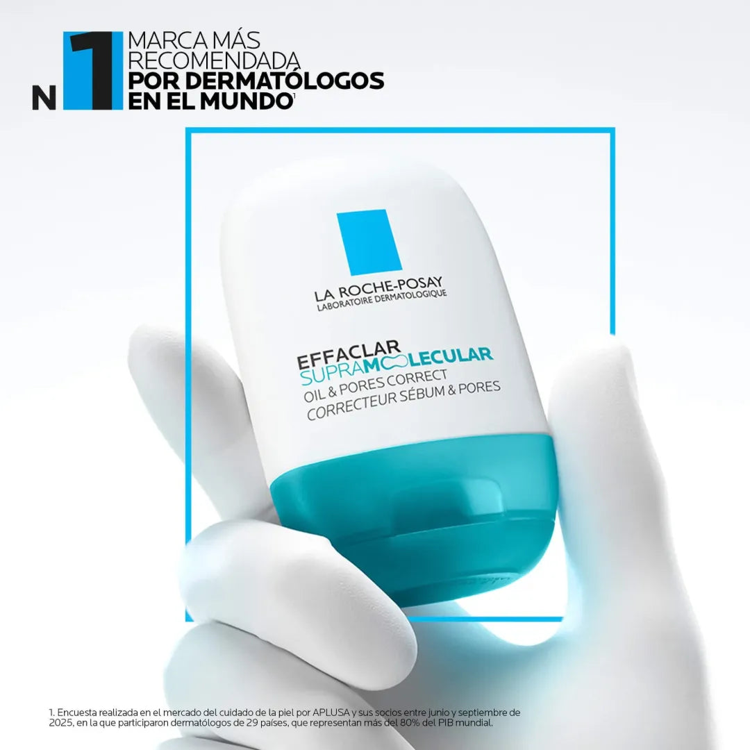 La Roche Posay – Effaclar Supramolecular Corrector de Sebo y Poros – 40 ml.