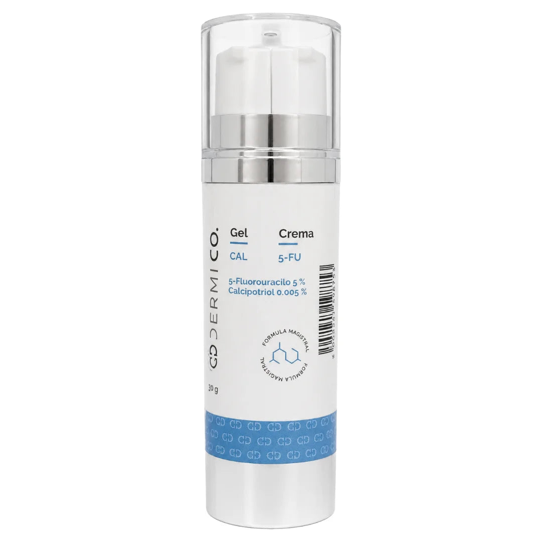 Dermico - 5 Fluorouracilo 5% / Calcipotriol 0.005% Gel Crema - 30 g.