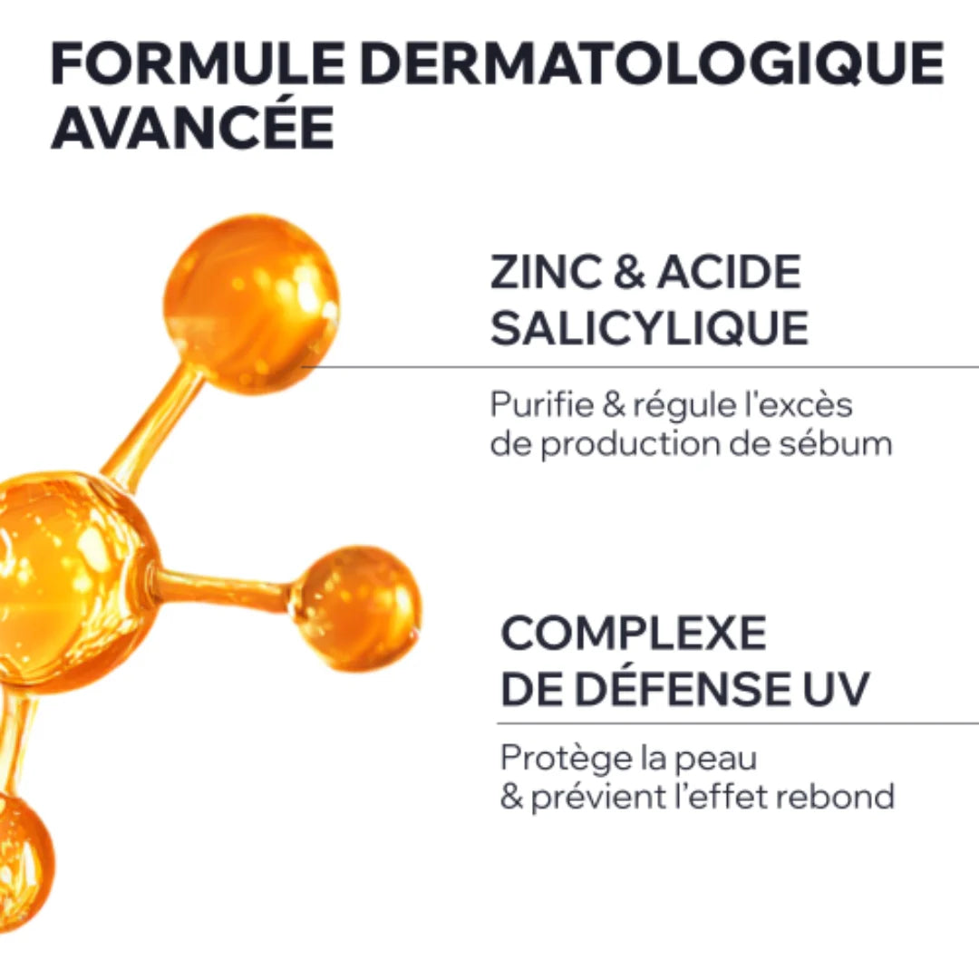 Uriage – Hyséac 3-Regul+ Tratamiento Global Anti-Imperfecciones SPF50+ – 50 ml.