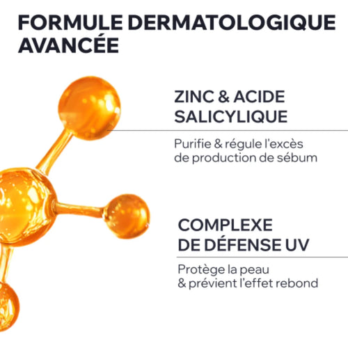 Uriage – Hyséac 3-Regul+ Tratamiento Global Anti-Imperfecciones SPF50+ – 50 ml.