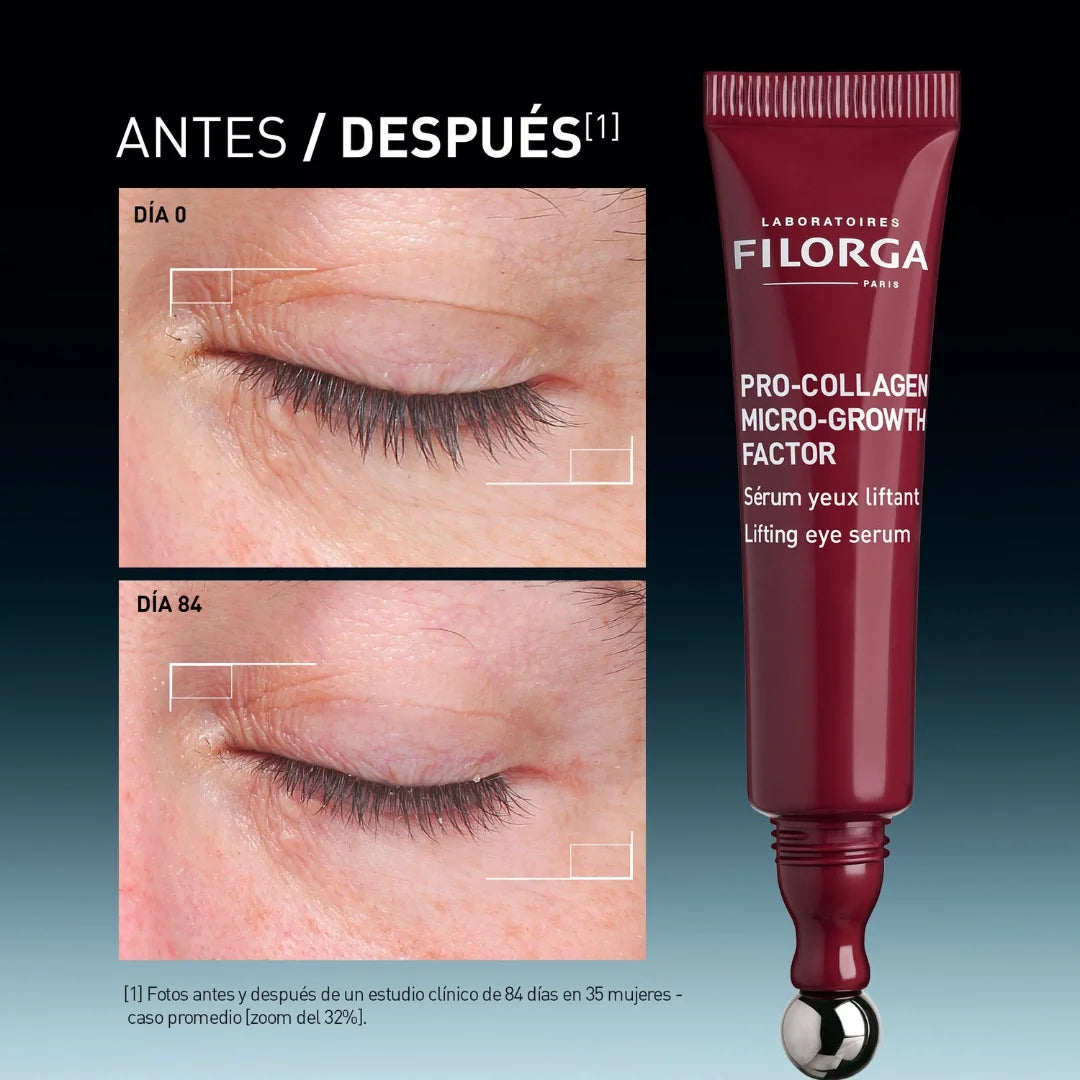 Filorga – Pro-Collagen Micro-Growth Factor Contorno de Ojos Reafirmante y Tensor – 15 ml.