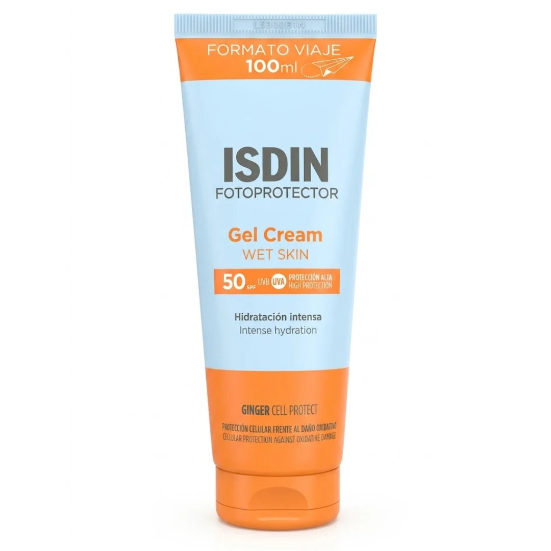 Isdin – Fotoprotector Gel Crema SPF50+ Formato Viaje – 100 ml.