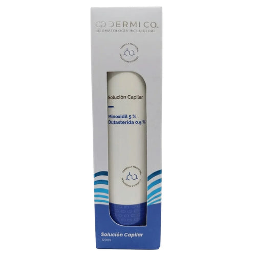 Dermico - Solución Capilar Minoxidil 5% / Dutasterida 0.5% - 120 ml