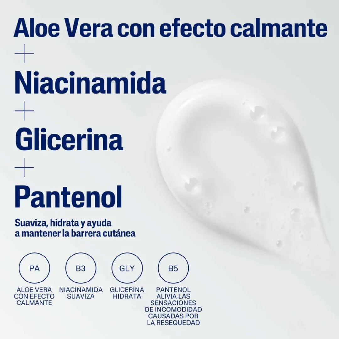 Cetaphil – Crema Limpiadora Espumosa Hidratante – 473 ml.