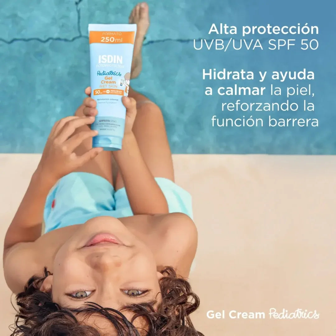 Isdin - Fotoprotector Gel Crema Pediátrico 50+ - 250 ml.
