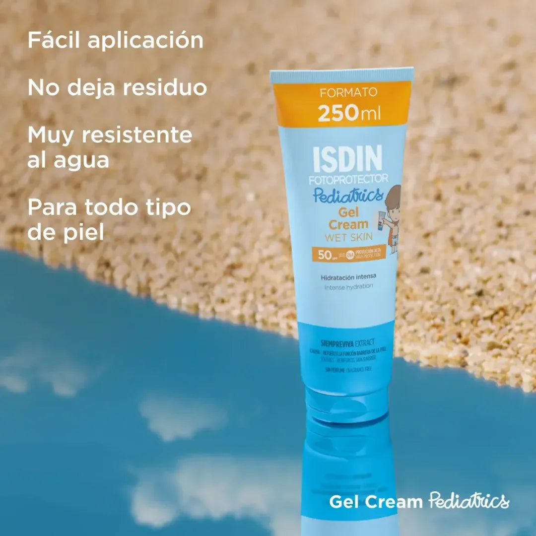 Isdin - Fotoprotector Gel Crema Pediátrico 50+ - 250 ml.