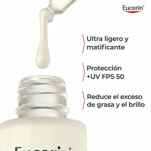 Eucerin – Oil Control Serum UV Ultra Ligero SPF 50+ – 30 ml.