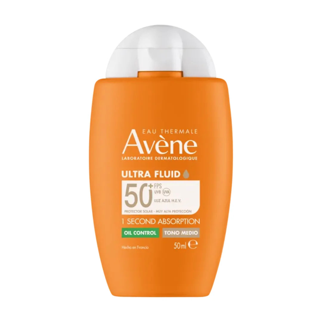 Avene – Ultra Fluid Oil Control Tono Medio SPF50+ – 50 ml.
