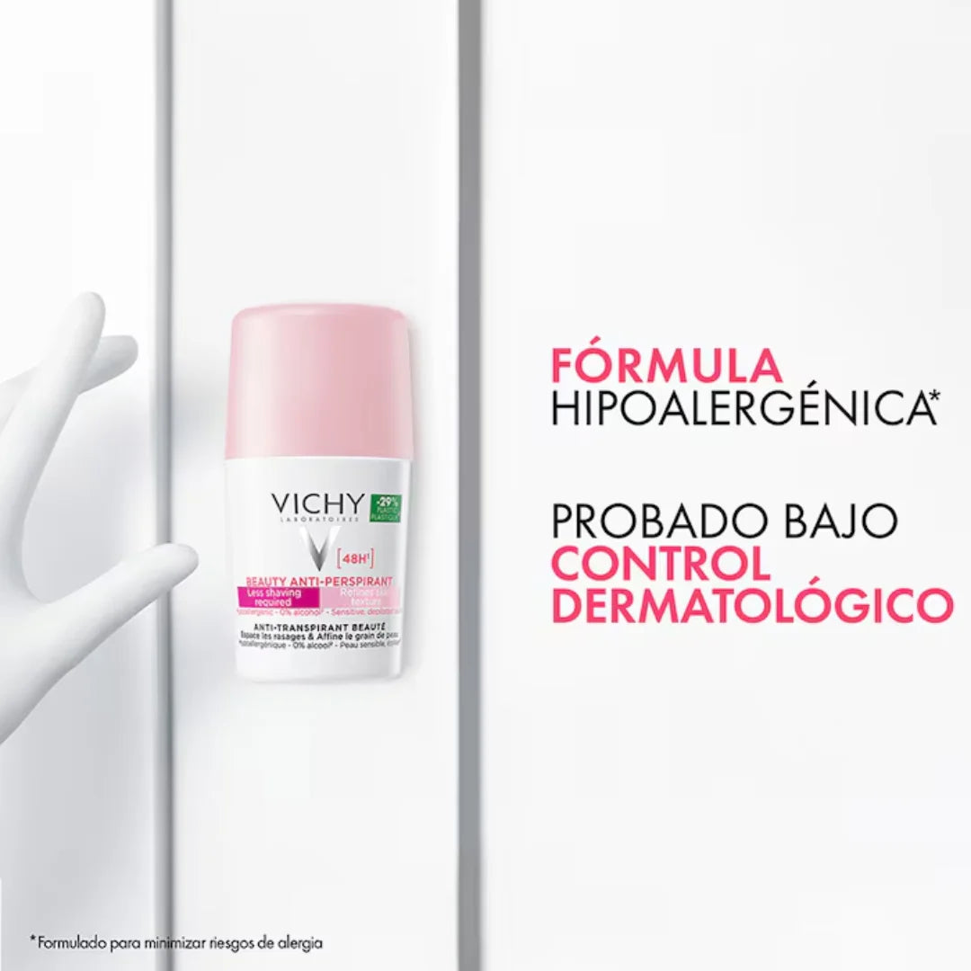 Vichy – Desodorante Belleza Anti-Transpirante 48H - 50 ml.