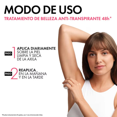 Vichy – Desodorante Belleza Anti-Transpirante 48H - 50 ml.