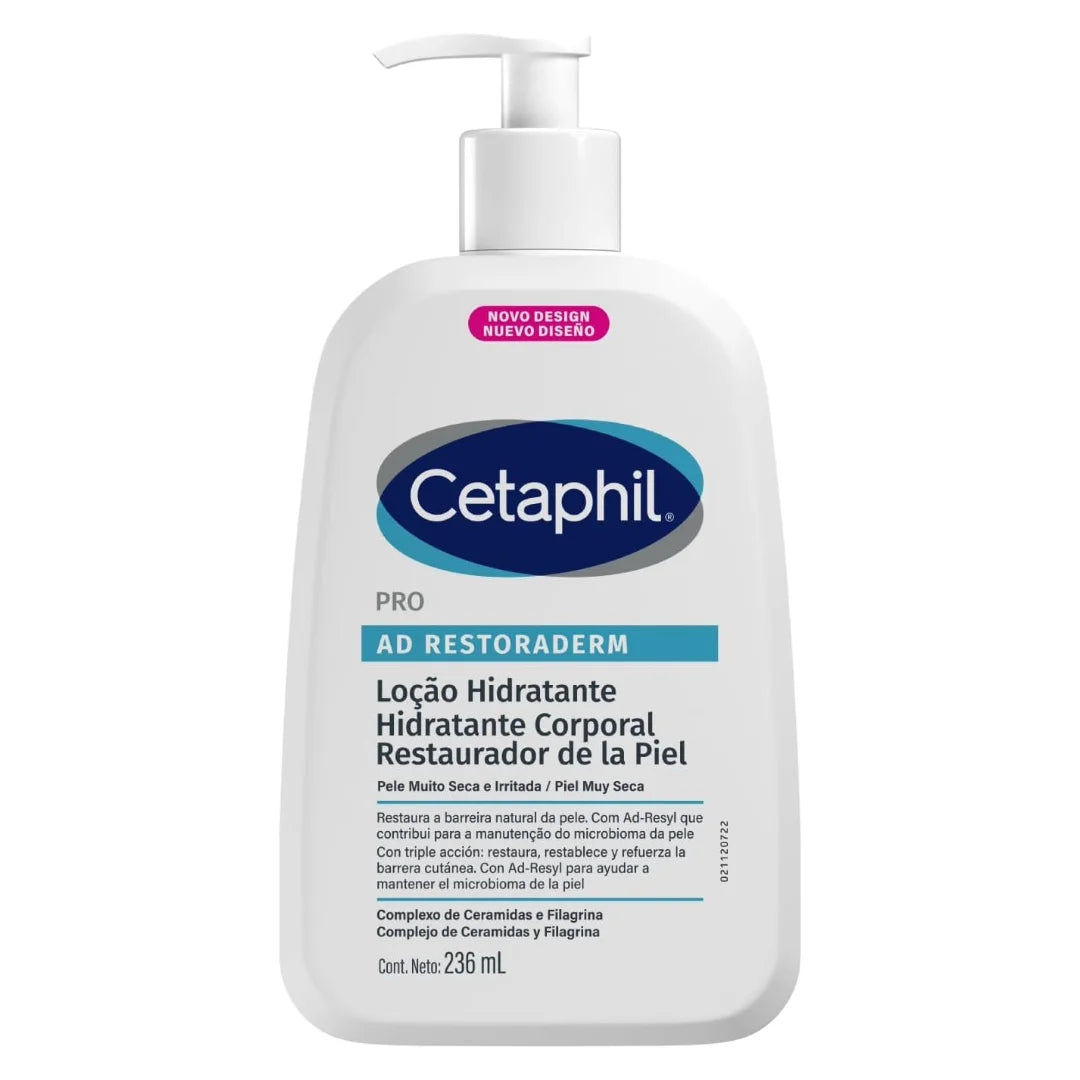 Cetaphil – PRO AD Restoraderm Hidratante Corporal – 236 ml.