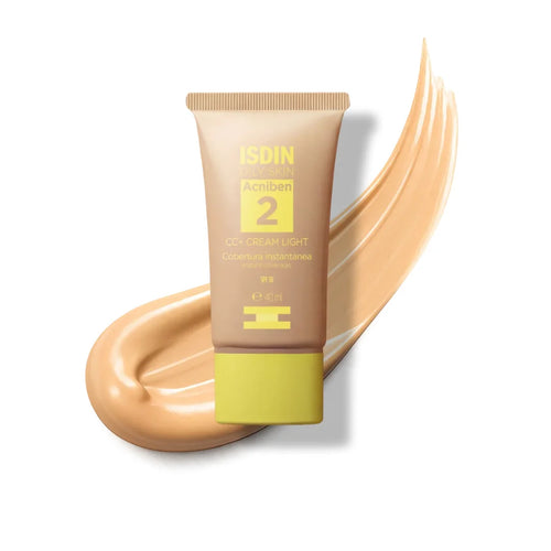 Isdin – Oily Skin Acniben 2 CC+ Cream Light SPF30 – 40 ml.