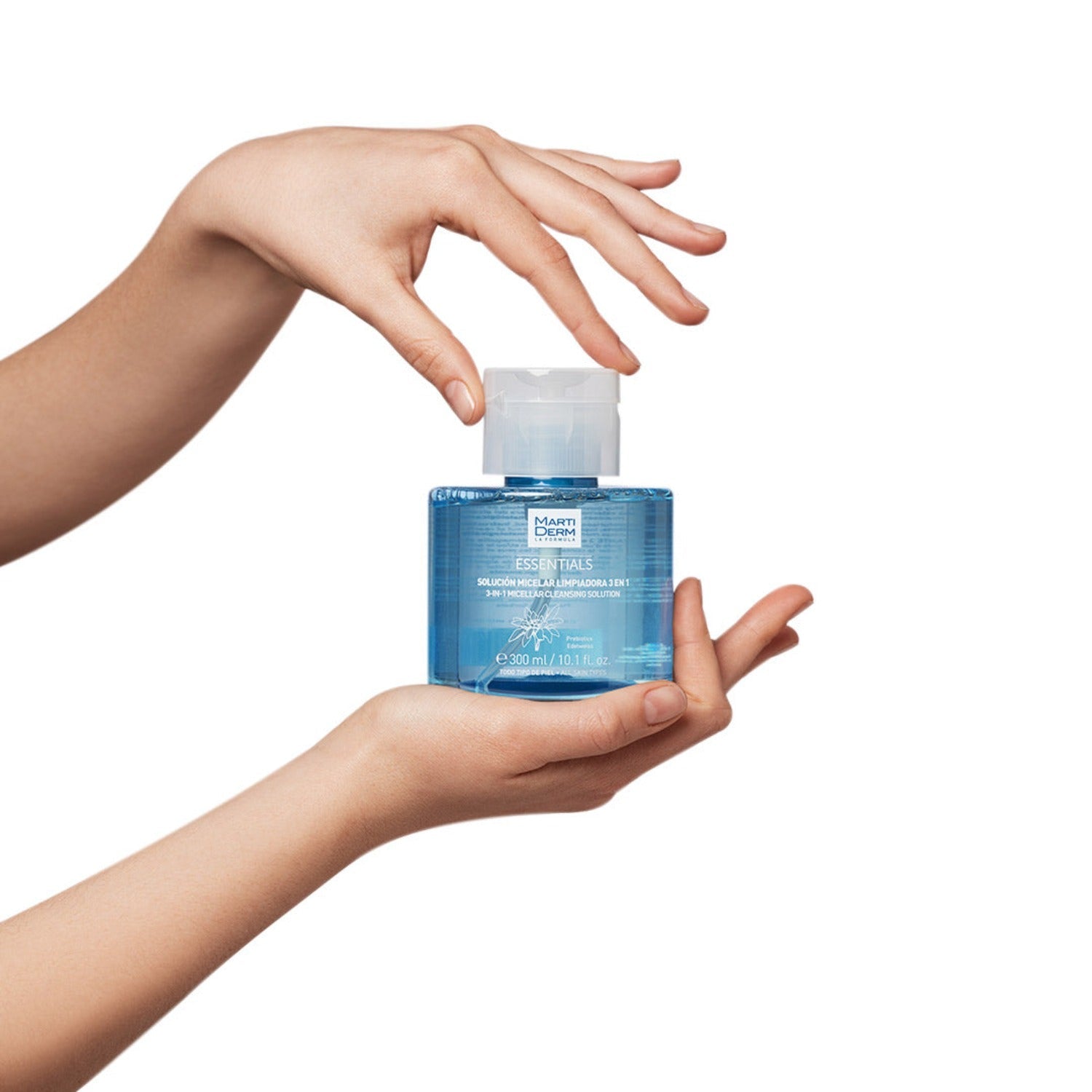 Martiderm - Essentials Solución Micelar Limpiadora 3 en 1 - 300 ml.