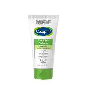 Cetaphil - Hidratante Facial Diario Alta Protección UVA/UVB FPS50+ - 50 ml.