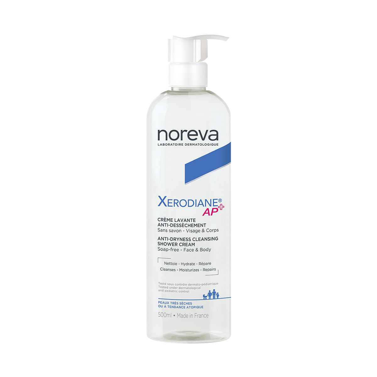 Noreva - Xerodiane AP+ Crema Lavante Anti-Resequedad – 500 ml.