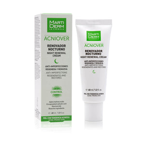 Martiderm - Acniover Renovador Nocturno - 40 ml - Crema Facial