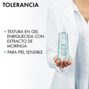 Vichy - Purethe Thermale, Gel De Limpieza Para Pieles Sensibles - 200 ml.