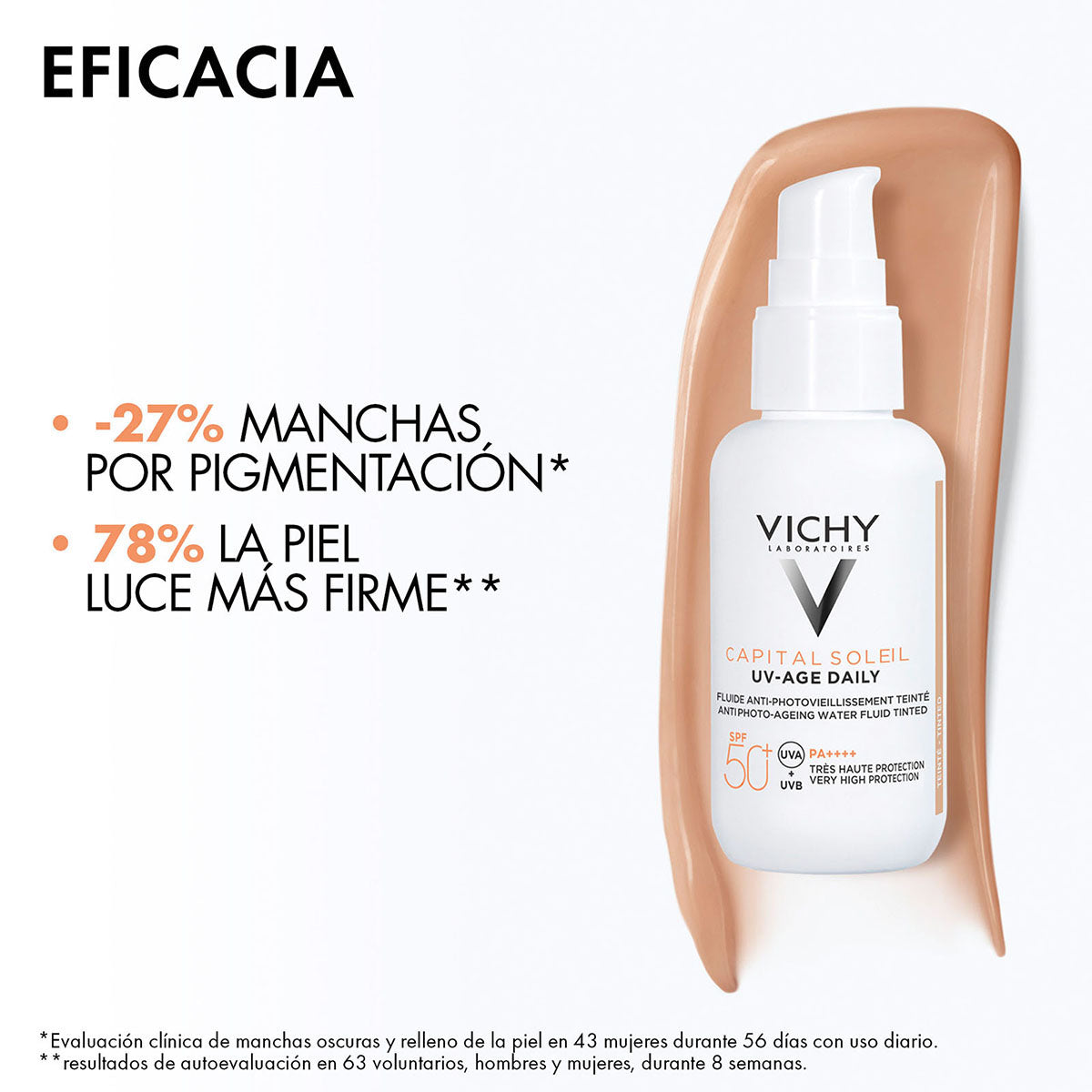 Vichy - Capital Soleil UV-AGE Con Color SPF50+ - 40 ml.