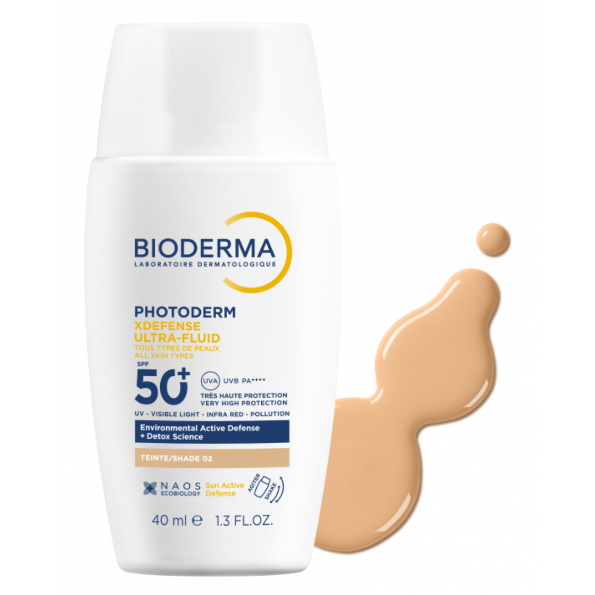 Bioderma – Photoderm XDefense Ultra-Fluid Tono 02 - 40 ml.