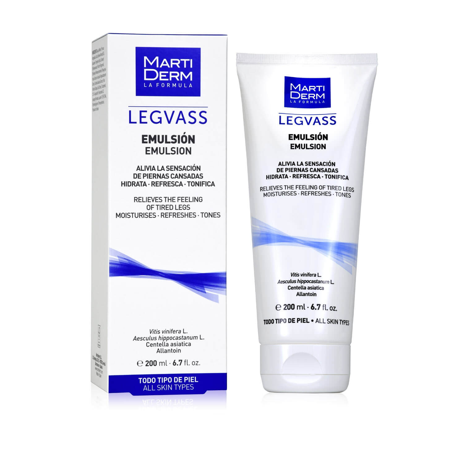 Martiderm - Legvass Emulsión - 200 ml.