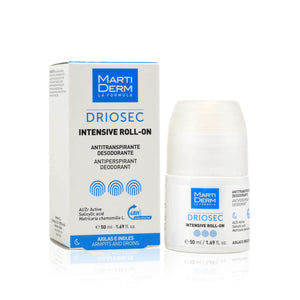 Martiderm - Driosec Intensive Roll On - 50 ml - Desodorante Antitranspirante