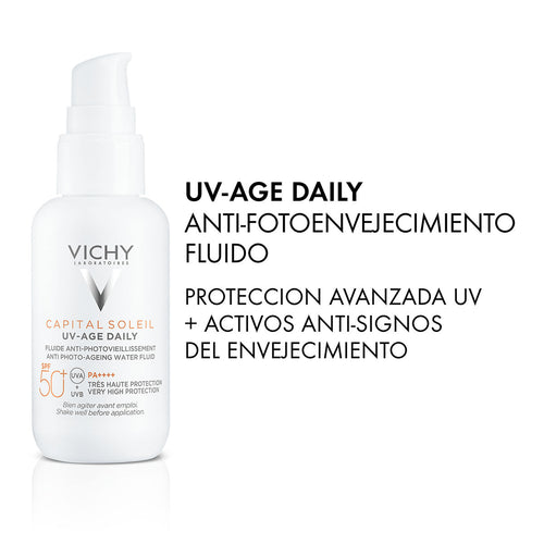 Vichy - Capital Soleil UV-AGE SPF50+ - 40 ml.