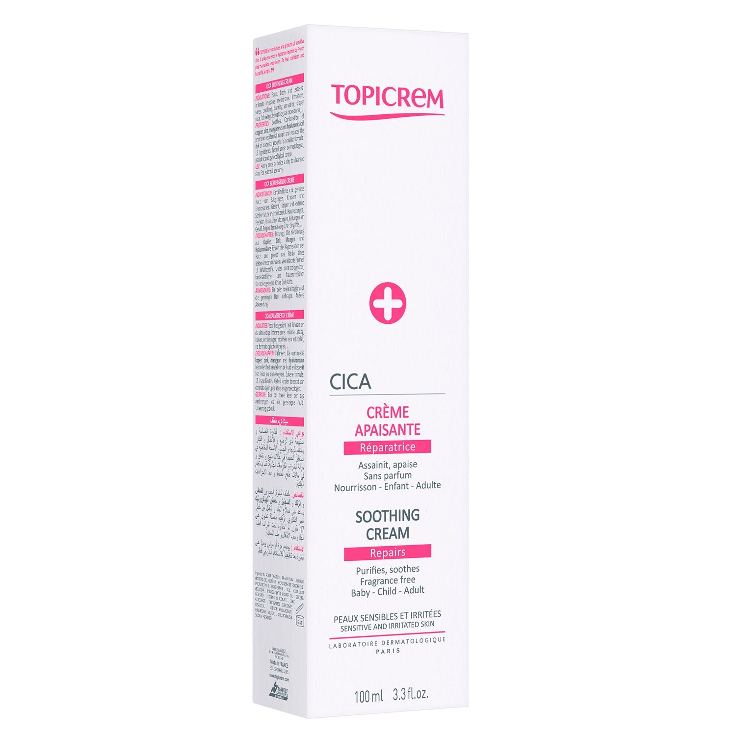 Topicrem - Cica Crema para la Piel Sensible Calmante - 100 ml.