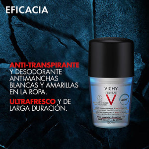 Vichy - Homme Deo Anti - Manchas 48H - 50 ml.