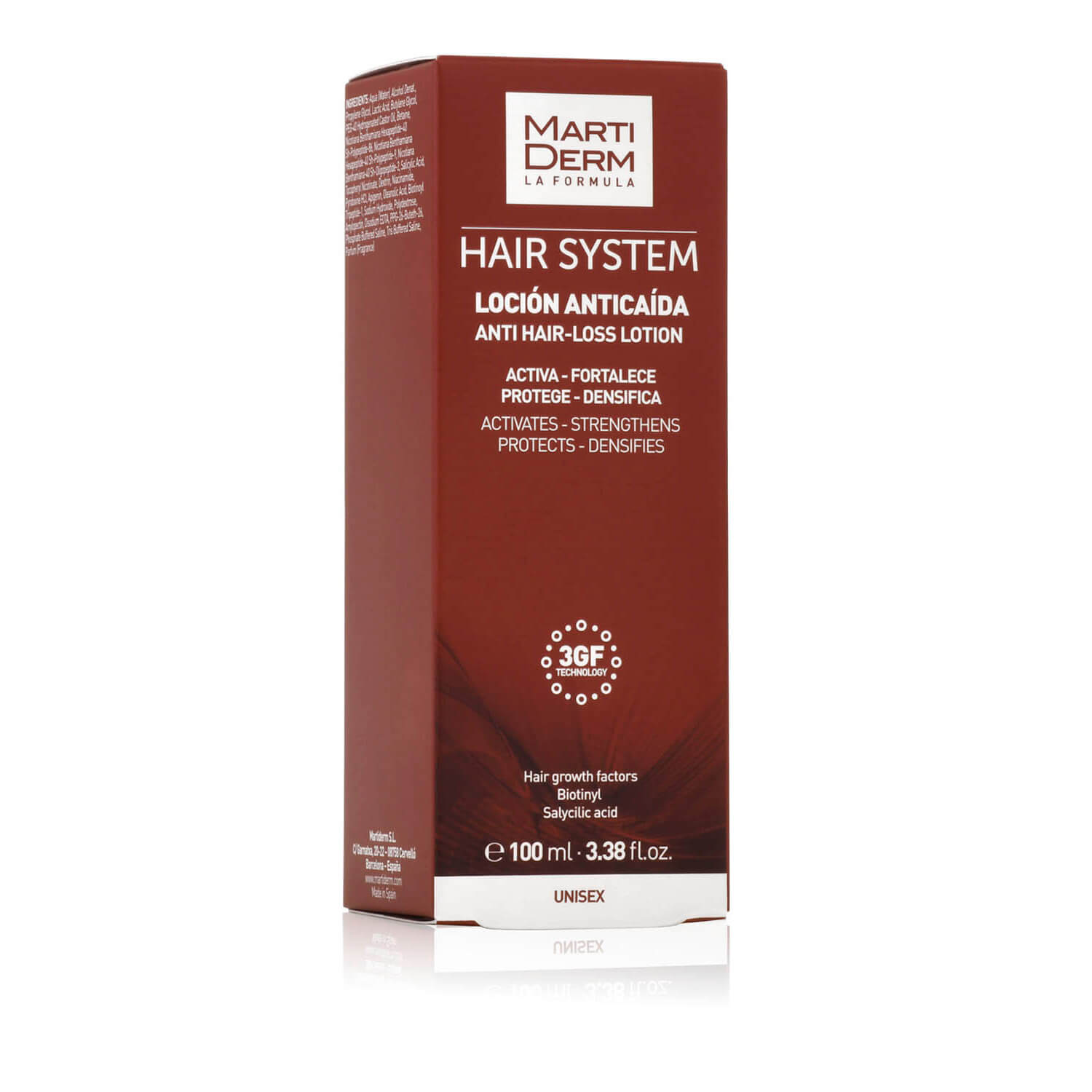 Martiderm - Hair System Loción Anticaída - 100 ml