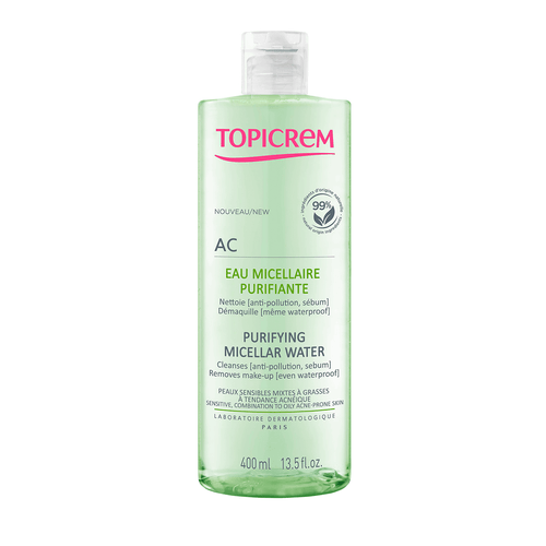 Topicrem - Agua Micelar Purificante - 400 ml.