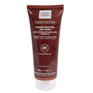 Martiderm - Hair System Shampoo Anticaída Anti Aging  - 200 ml.