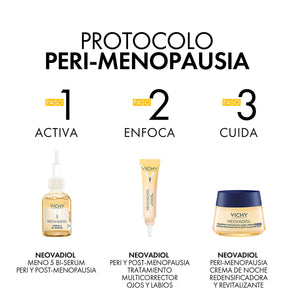 Vichy - Neovadiol, Crema De Noche Peri Menopausia Con Efecto Refrescante - 50 ml.