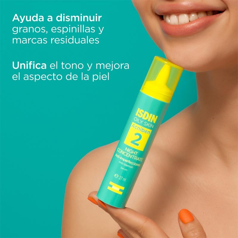 Isdin – Acniben Night Concentrate Sérum – 27 ml.