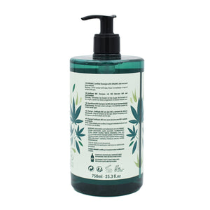 Beauterra - Shampoo Líquido Té verde, Cáñamo y Aloe Vera - 750 ml