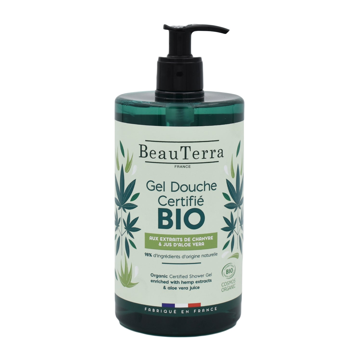 Beauterra - Gel de ducha BIO Té verde - 750 ml