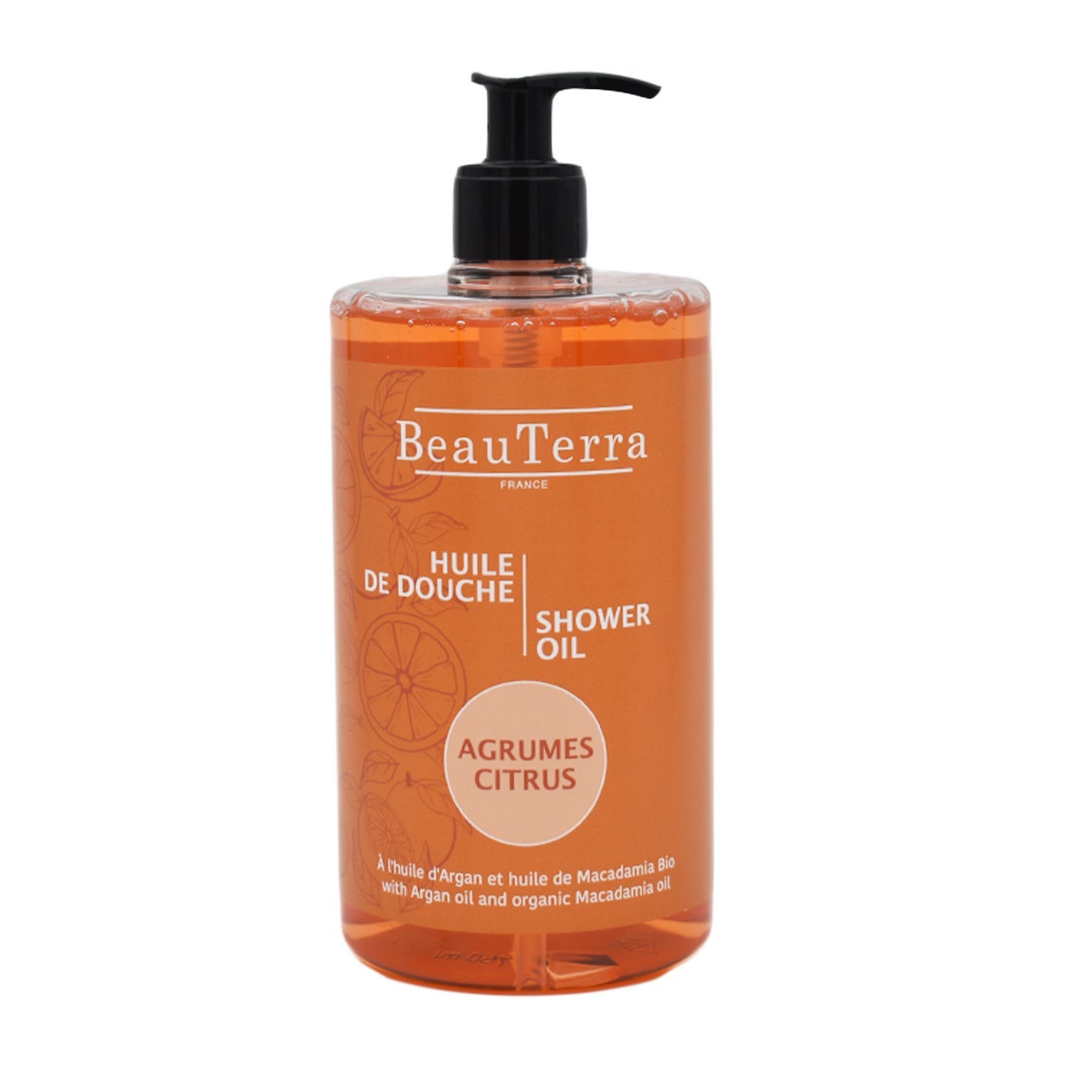 Beauterra - Aceite de Ducha Cítricos - 750 ml